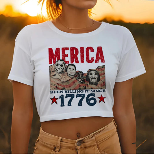 LIVEVOWEB Usa Trump 2024 Merica tshirt women graphic tshirt girl comic manga funny clothes